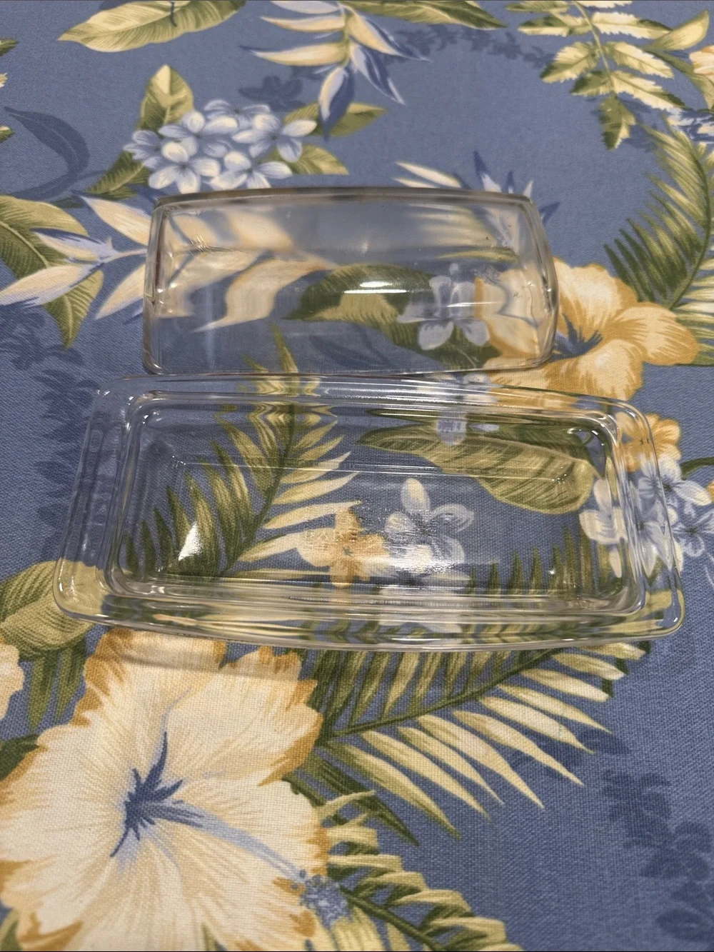 Pyrex transparent butter